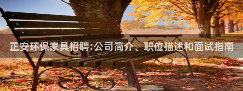 杏耀平台登录入口：正安环保家具招聘:公司简介、职位描述和面试