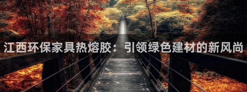 杏耀注册网址：江西环保家具热熔胶：引领绿色建材的新风尚