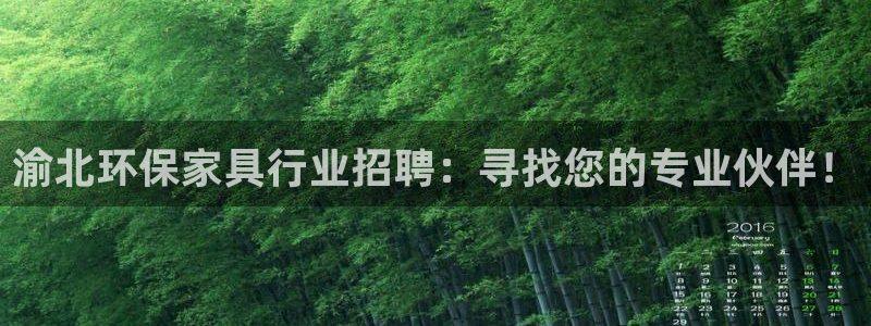 杏耀官方测速：渝北环保家具行业招聘：寻找您的专业伙伴！