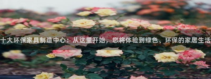 杏耀官网游戏：十大环保家具制造中心：从这里开始，您将体验到绿